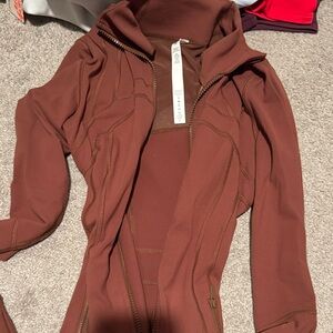 Lululemon Athletica Brown Utility Jacket